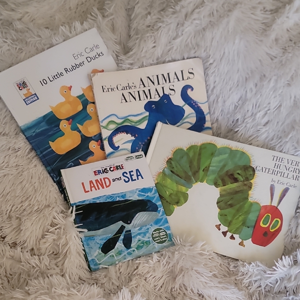 Eric Carle Kids Learning Book Set - Multicolor